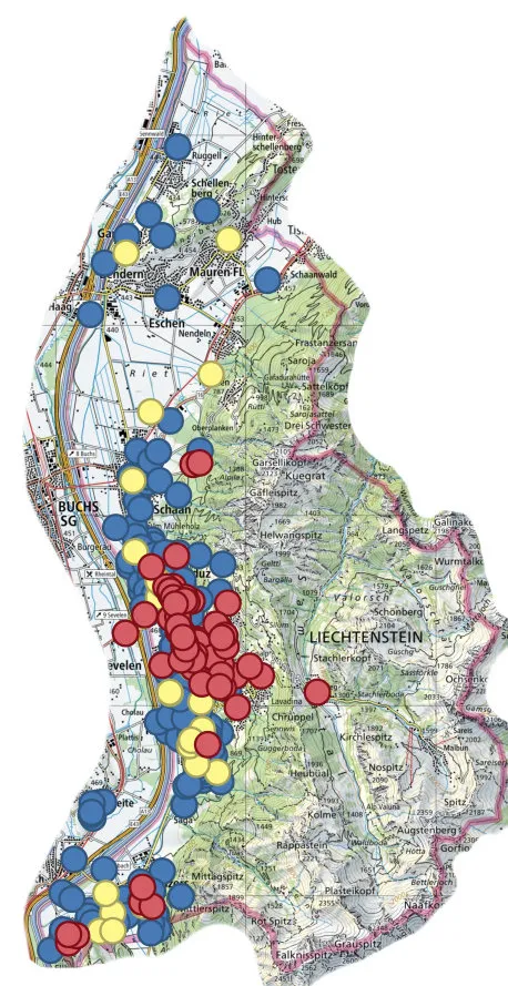 Meldungen für Käfer 2024-2025